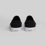 STRANGER SLIP-ON | BLACK / WHITE